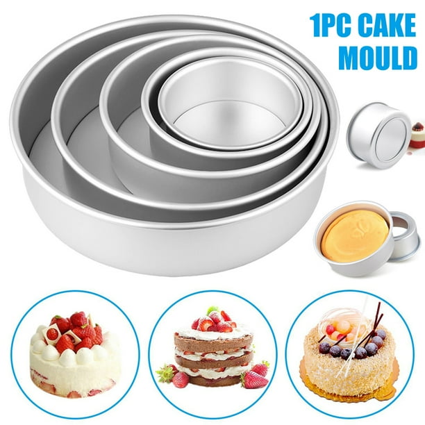 Aluminium Alloy Cake Baking Mold Round DIY Cakes Pastry Kitchen Baking Mould Pan Aluminium Alloy Cake Baking Mold Round DIY Cakes Pastry Kitchen Baking Mould Pan